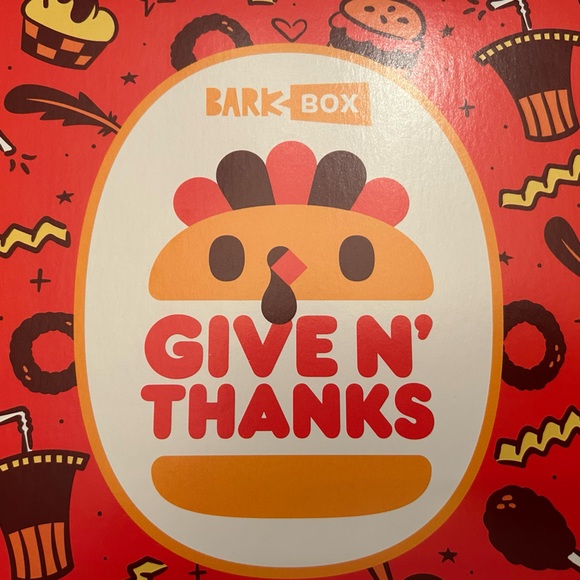 Bark Box Given Thanks Squeak Potato Fries Dog Toy - Picture 2 of 8